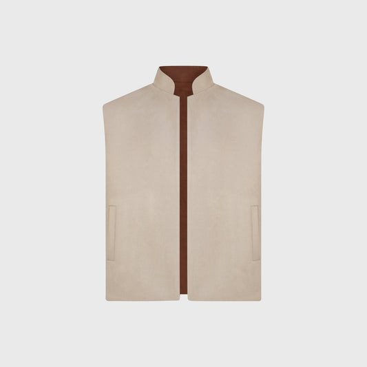 Cream Beige x Chestnut Brown - KIDS