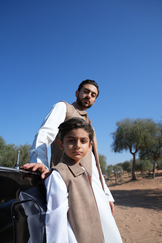 Warm Taupe x Sandstone - KIDS