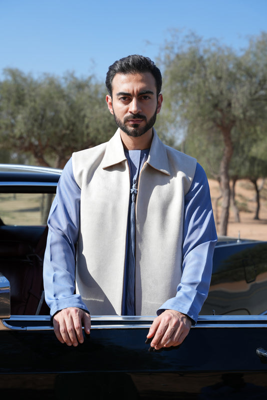 Cream Beige x Tan Beige